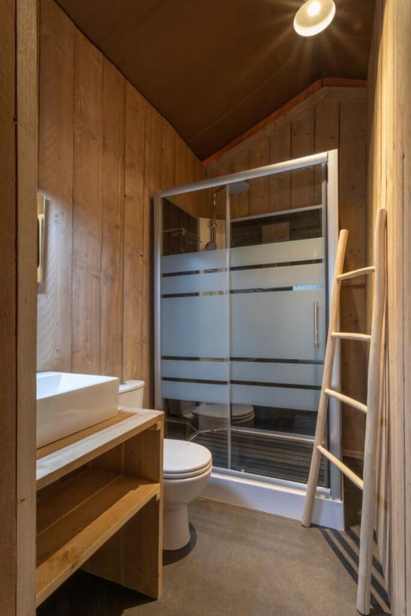 Lodgetent Goebelsmuhle Bagian luar foto